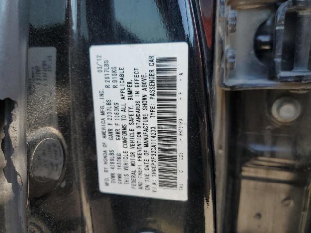 Photo 12 VIN: 1HGCP2F32CA114233 - HONDA ACCORD LX 