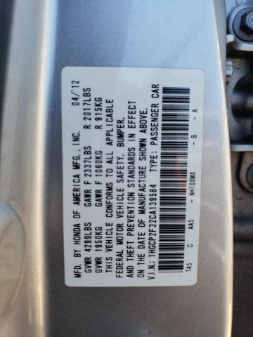 Photo 11 VIN: 1HGCP2F32CA139584 - HONDA ACCORD LX 