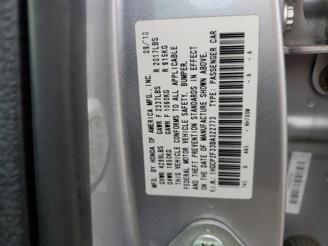 Photo 11 VIN: 1HGCP2F33BA022773 - HONDA ACCORD 