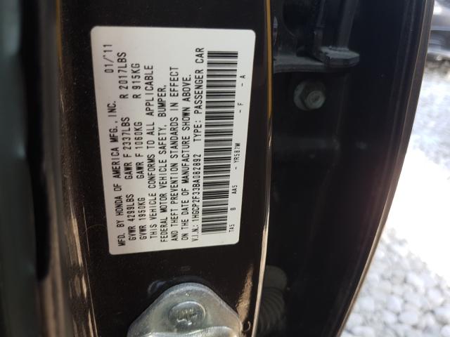 Photo 9 VIN: 1HGCP2F33BA082892 - HONDA ACCORD LX 