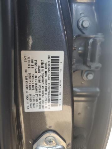 Photo 11 VIN: 1HGCP2F33BA117494 - HONDA ACCORD LX 