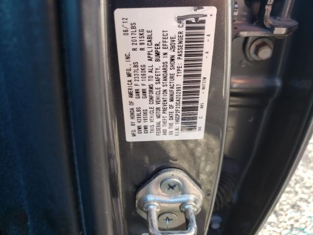 Photo 9 VIN: 1HGCP2F33CA202997 - HONDA ACCORD LX 