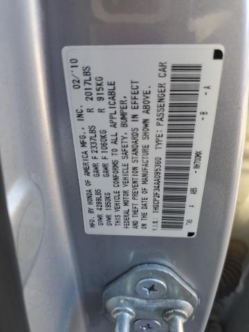 Photo 11 VIN: 1HGCP2F34AA095360 - HONDA ACCORD LX 