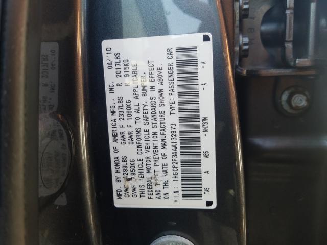 Photo 9 VIN: 1HGCP2F34AA132973 - HONDA ACCORD LX 