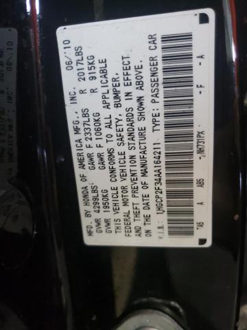 Photo 11 VIN: 1HGCP2F34AA164211 - HONDA ACCORD 