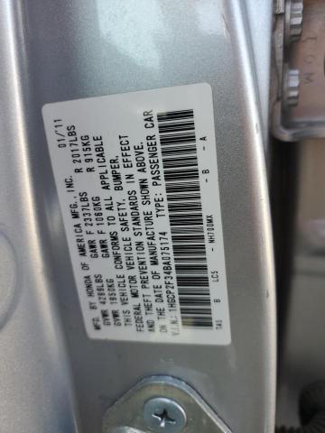 Photo 11 VIN: 1HGCP2F34BA075174 - HONDA ACCORD 