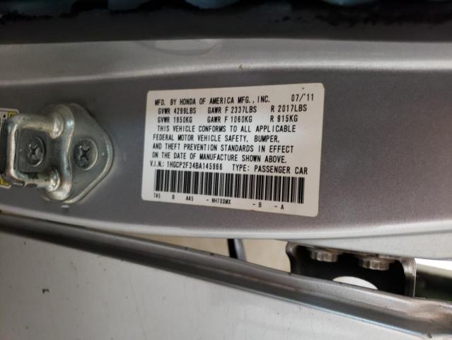 Photo 12 VIN: 1HGCP2F34BA145966 - HONDA ACCORD LX 