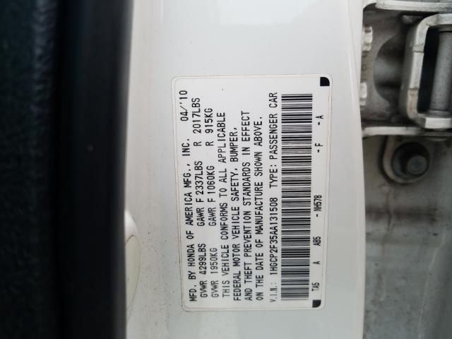 Photo 9 VIN: 1HGCP2F35AA131508 - HONDA ACCORD LX 