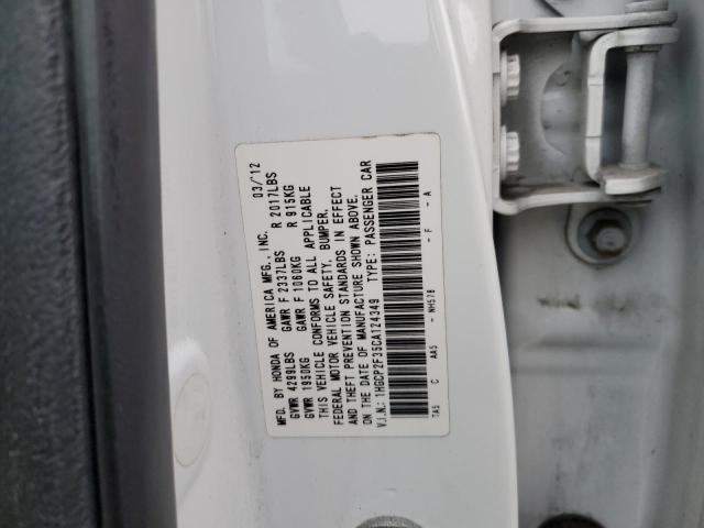 Photo 11 VIN: 1HGCP2F35CA124349 - HONDA ACCORD LX 