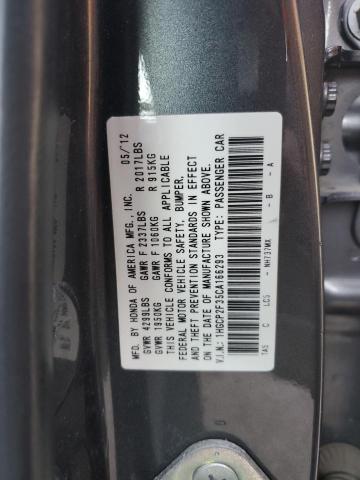 Photo 11 VIN: 1HGCP2F35CA166293 - HONDA ACCORD LX 