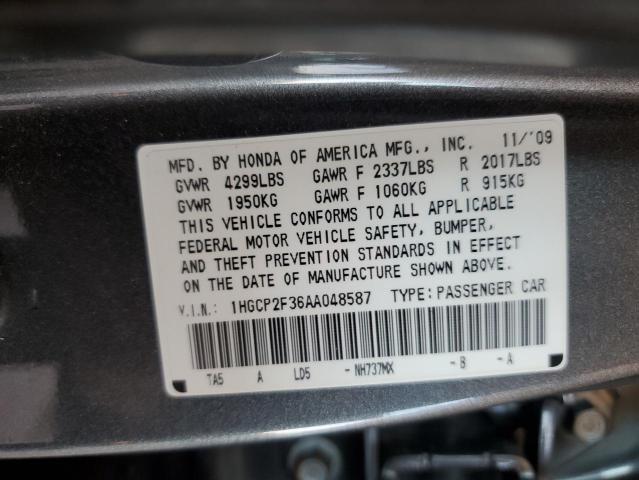 Photo 11 VIN: 1HGCP2F36AA048587 - HONDA ACCORD 