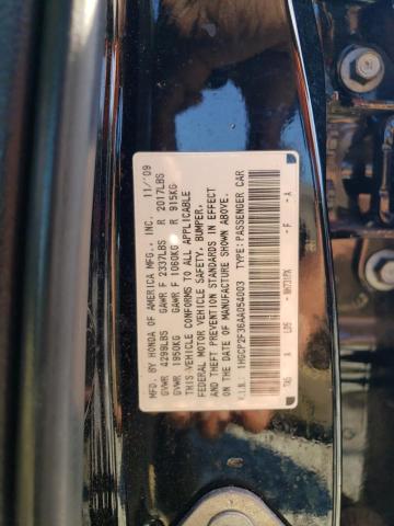 Photo 9 VIN: 1HGCP2F36AA054003 - HONDA ACCORD LX 