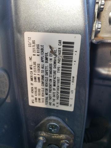 Photo 11 VIN: 1HGCP2F36CA116857 - HONDA ACCORD LX 