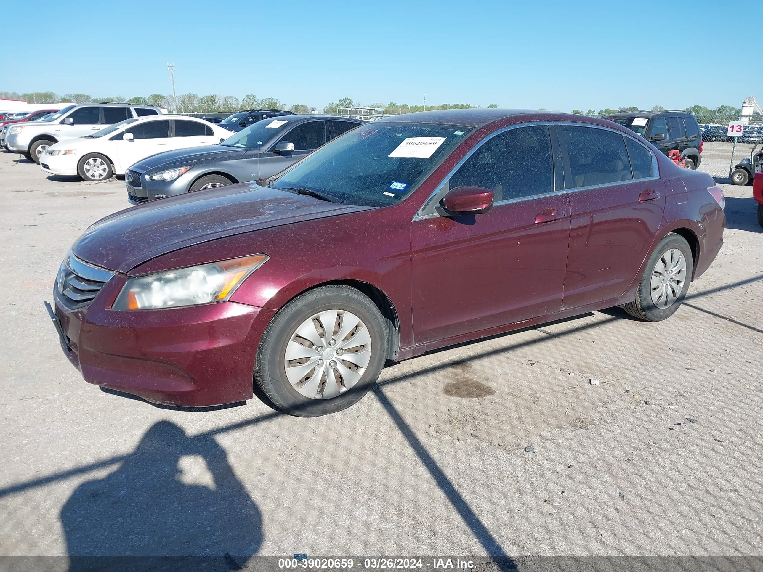 Photo 1 VIN: 1HGCP2F36CA145923 - HONDA ACCORD 