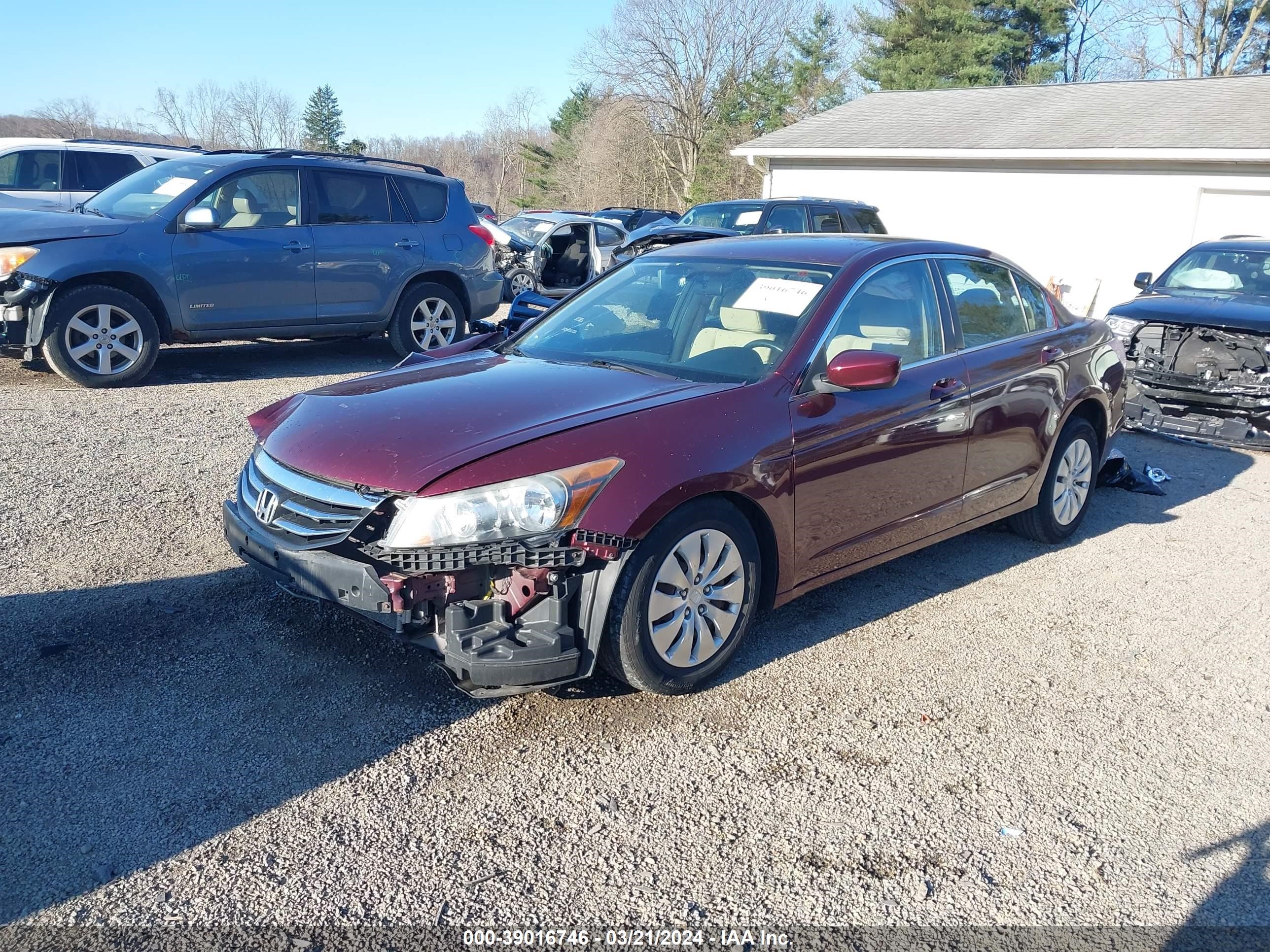 Photo 1 VIN: 1HGCP2F36CA241714 - HONDA ACCORD 