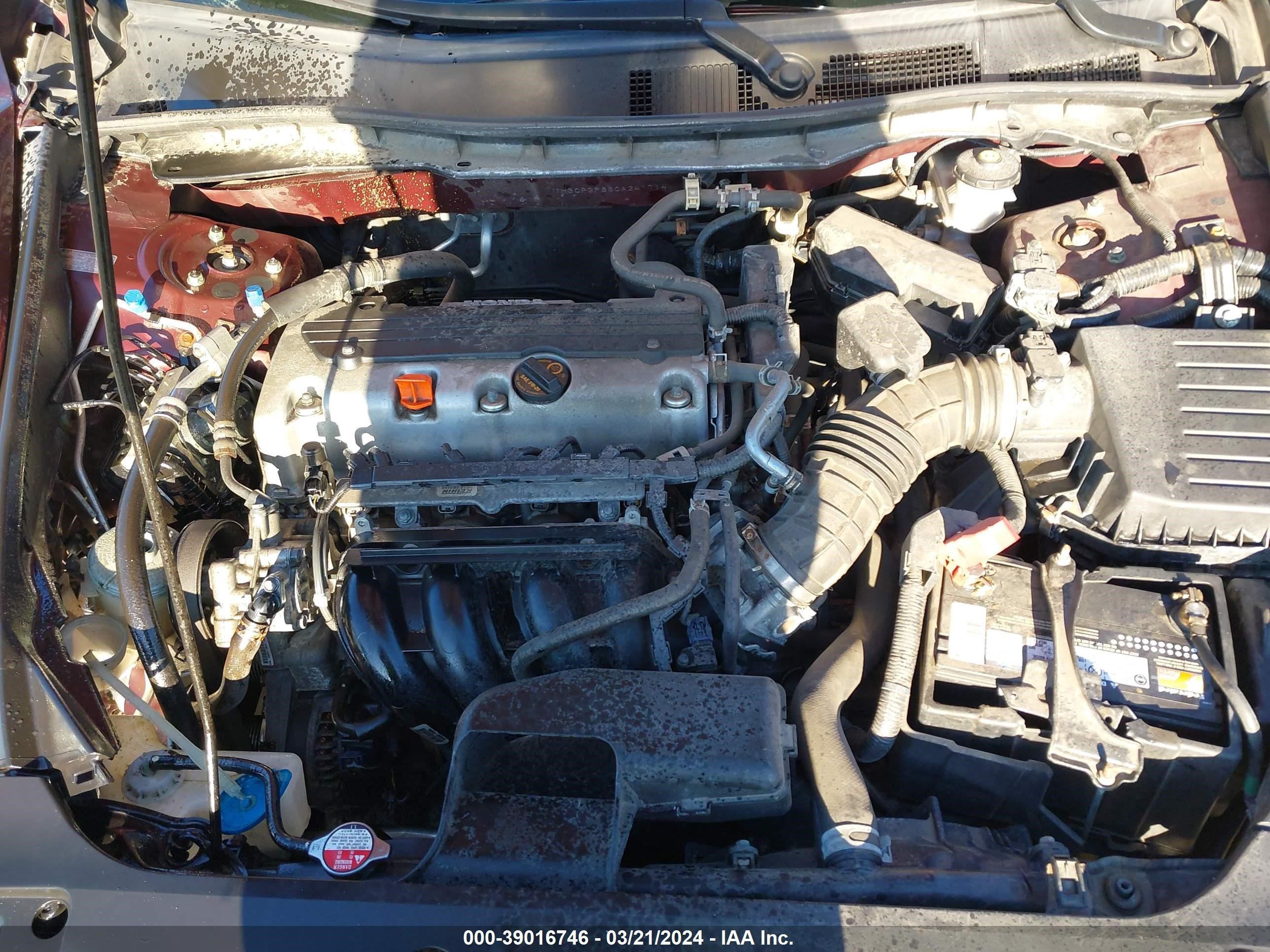 Photo 9 VIN: 1HGCP2F36CA241714 - HONDA ACCORD 