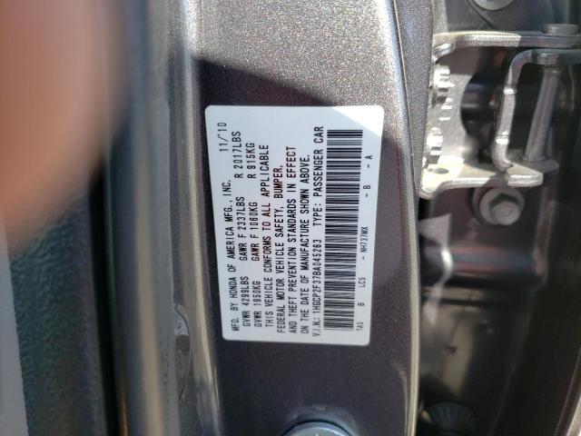 Photo 12 VIN: 1HGCP2F37BA045263 - HONDA ACCORD LX 