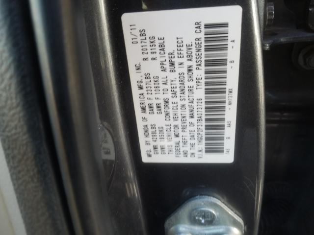 Photo 9 VIN: 1HGCP2F37BA073726 - HONDA ACCORD LX 