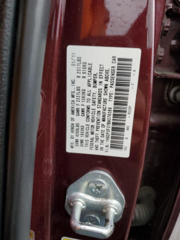 Photo 11 VIN: 1HGCP2F37BA076089 - HONDA ACCORD LX 