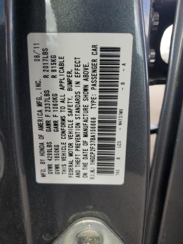 Photo 12 VIN: 1HGCP2F37BA156668 - HONDA ACCORD 