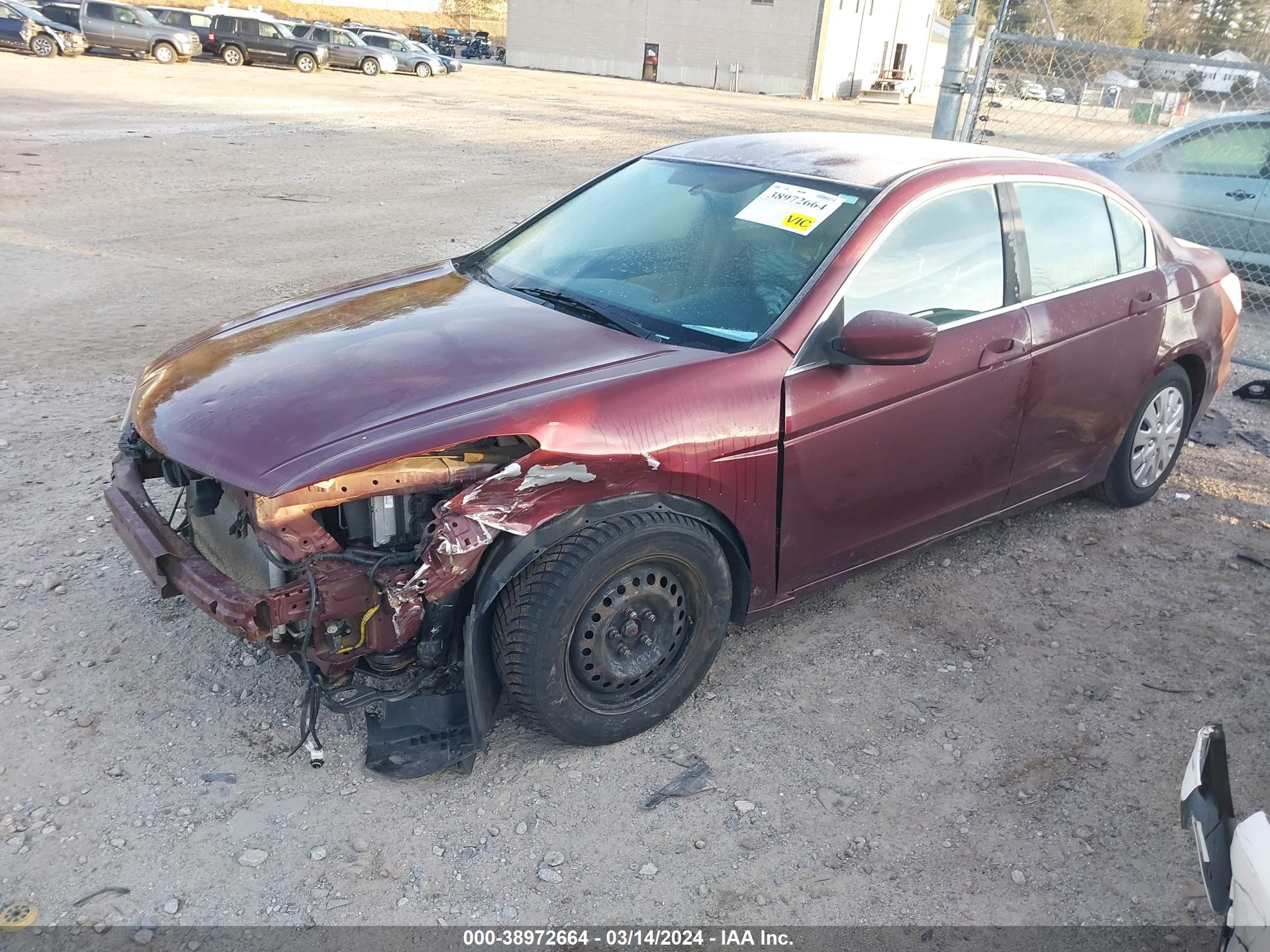 Photo 1 VIN: 1HGCP2F37CA218863 - HONDA ACCORD 