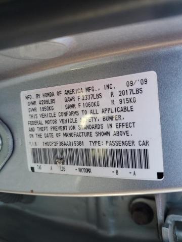 Photo 11 VIN: 1HGCP2F38AA015381 - HONDA ACCORD LX 