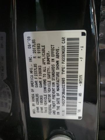 Photo 11 VIN: 1HGCP2F38AA023965 - HONDA ACCORD 