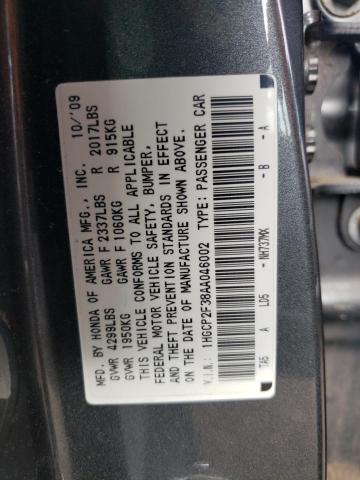 Photo 11 VIN: 1HGCP2F38AA046002 - HONDA ACCORD 