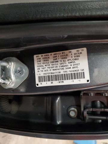 Photo 11 VIN: 1HGCP2F38AA171338 - HONDA ACCORD LX 