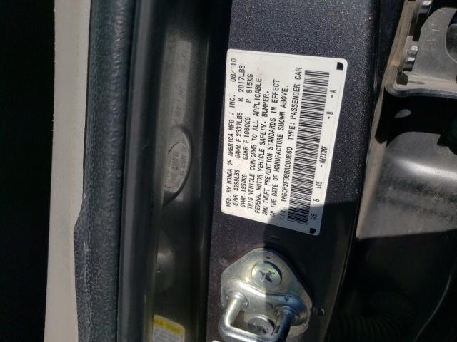 Photo 9 VIN: 1HGCP2F38BA008660 - HONDA ACCORD LX 