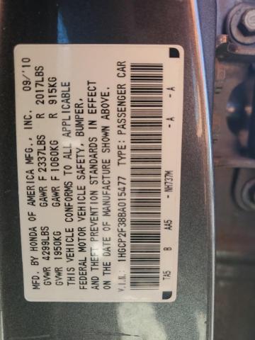 Photo 11 VIN: 1HGCP2F38BA015477 - HONDA ACCORD LX 