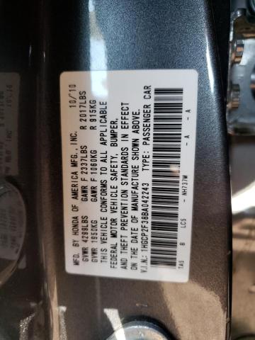 Photo 11 VIN: 1HGCP2F38BA042243 - HONDA ACCORD 