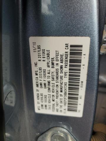 Photo 11 VIN: 1HGCP2F38BA047345 - HONDA ACCORD LX 