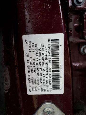 Photo 11 VIN: 1HGCP2F38CA036122 - HONDA ACCORD 