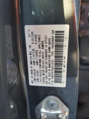 Photo 12 VIN: 1HGCP2F38CA103091 - HONDA ACCORD LX 