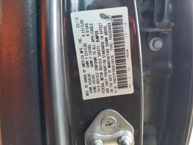 Photo 11 VIN: 1HGCP2F38CA129576 - HONDA ACCORD LX 