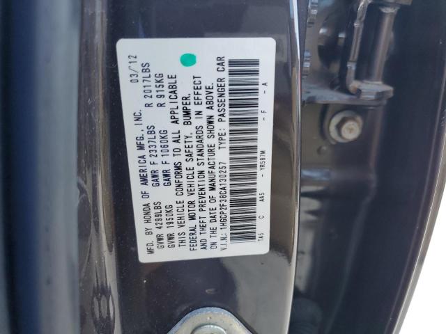 Photo 12 VIN: 1HGCP2F38CA130257 - HONDA ACCORD LX 