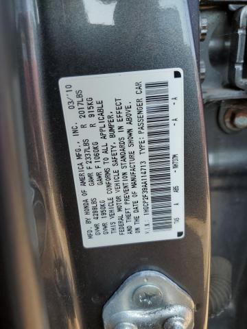 Photo 11 VIN: 1HGCP2F39AA114713 - HONDA ACCORD LX 