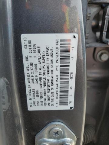 Photo 11 VIN: 1HGCP2F39AA115439 - HONDA ACCORD 