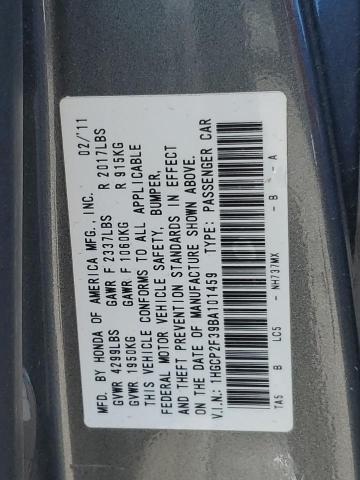 Photo 11 VIN: 1HGCP2F39BA101459 - HONDA ACCORD LX 