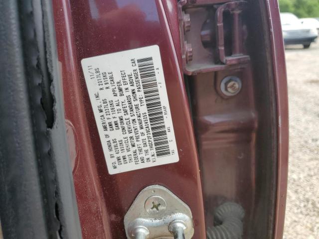 Photo 11 VIN: 1HGCP2F39CA045055 - HONDA ACCORD LX 