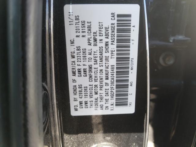 Photo 9 VIN: 1HGCP2F39CA045489 - HONDA ACCORD LX 