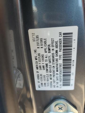 Photo 12 VIN: 1HGCP2F39CA207962 - HONDA ACCORD LX 