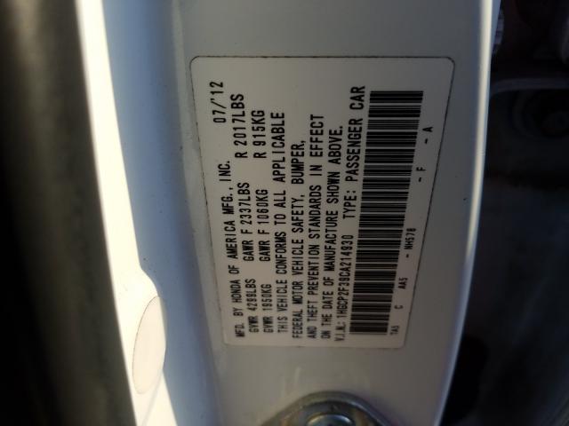 Photo 9 VIN: 1HGCP2F39CA214930 - HONDA ACCORD LX 