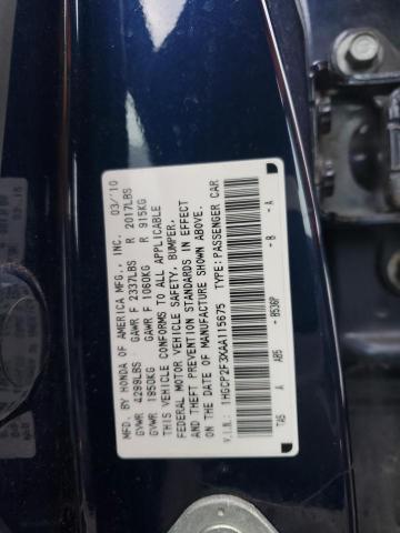 Photo 11 VIN: 1HGCP2F3XAA115675 - HONDA ACCORD 