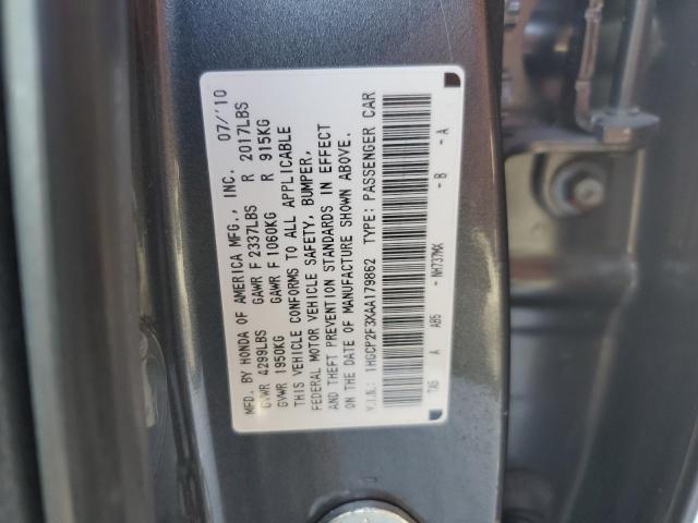 Photo 11 VIN: 1HGCP2F3XAA179862 - HONDA ACCORD LX 