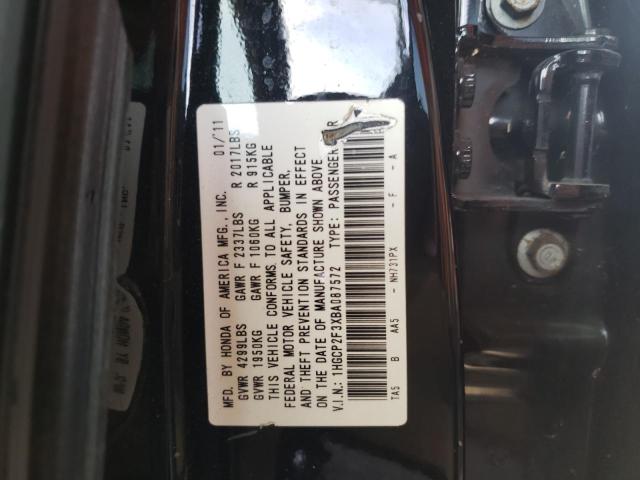 Photo 9 VIN: 1HGCP2F3XBA087572 - HONDA ACCORD LX 