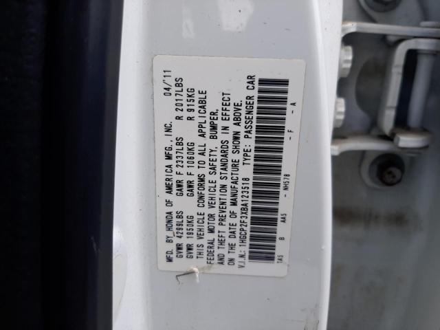 Photo 11 VIN: 1HGCP2F3XBA123518 - HONDA ACCORD 