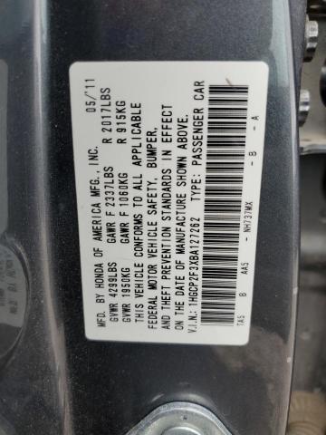 Photo 12 VIN: 1HGCP2F3XBA127262 - HONDA ACCORD 