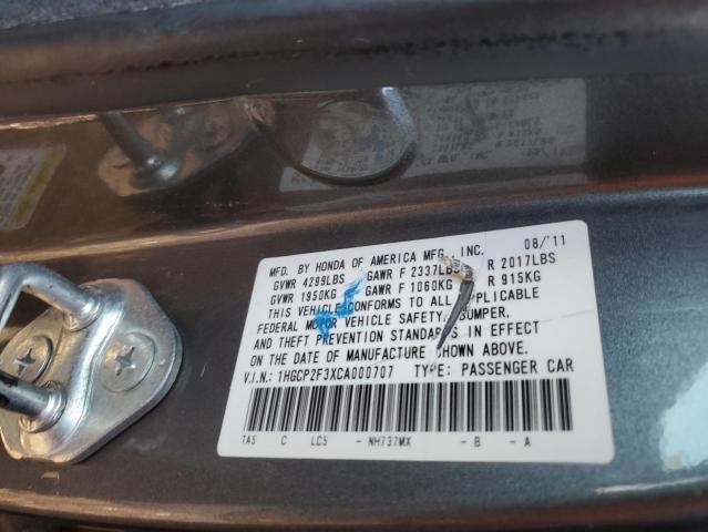 Photo 11 VIN: 1HGCP2F3XCA000707 - HONDA ACCORD 